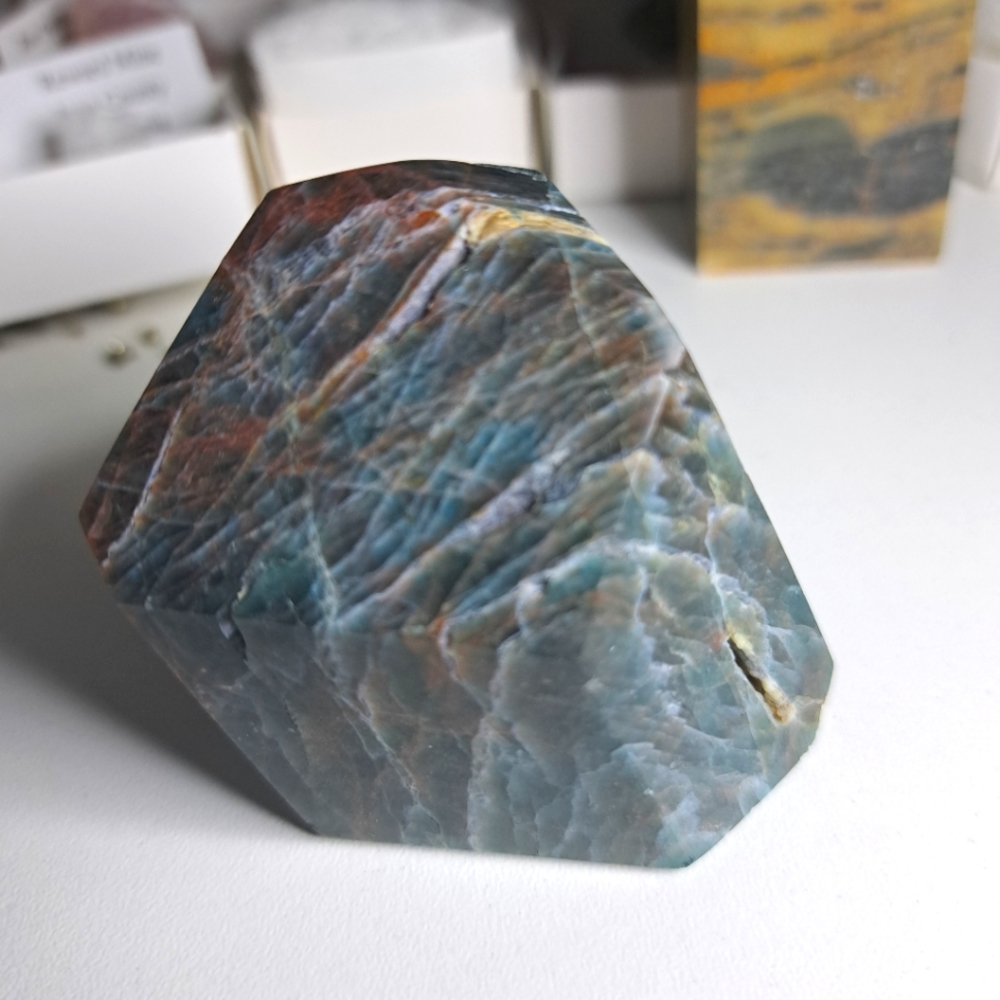 Blue Apetite Free Form Crystal